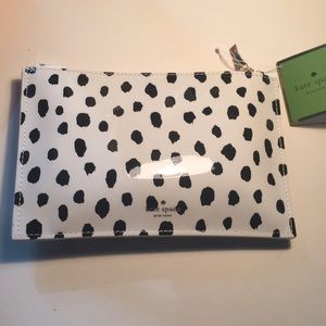 Kate Spade Flamingo Dot Pencil Pouch